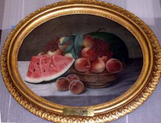 Still Life with Watermelon and Peaches