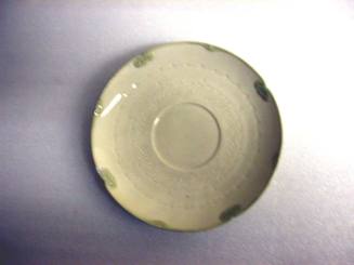 Saucer, from the "Canton" pattern dinner service