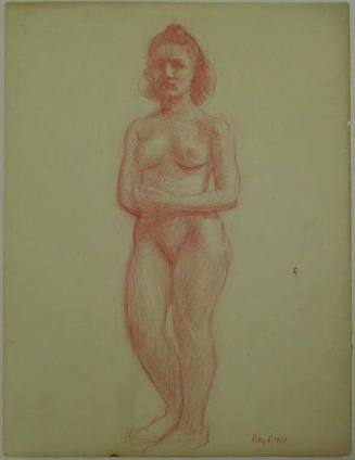 Female Nude Study (Standing)