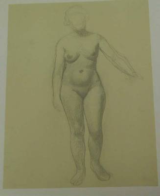 Female Nude Study (Standing)