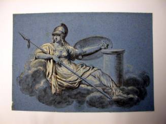 Minerva (?) Reclining on a Cloud