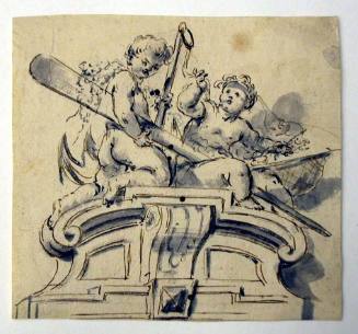 Study for an Overdoor: A Group of Putti