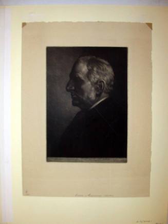 Portrait of Sir Francis Seymour Haden at 63
