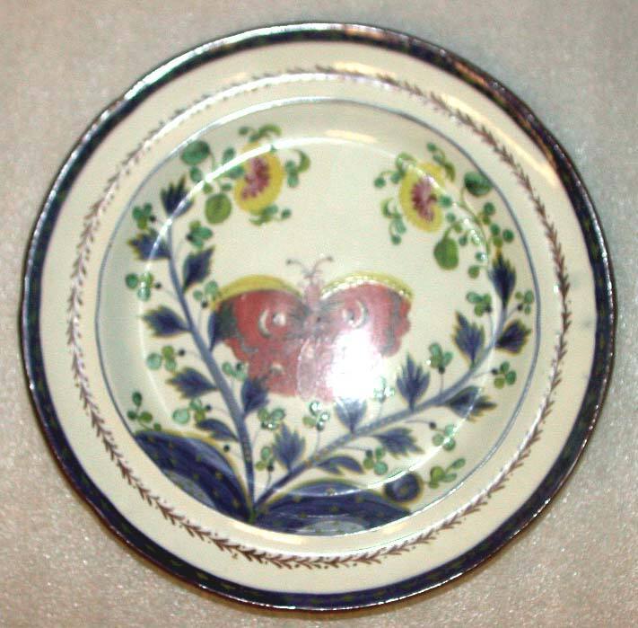 Plate: Butterfly Pattern