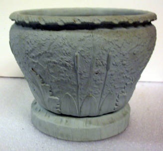 Jasperware Bulb Pot with Stand