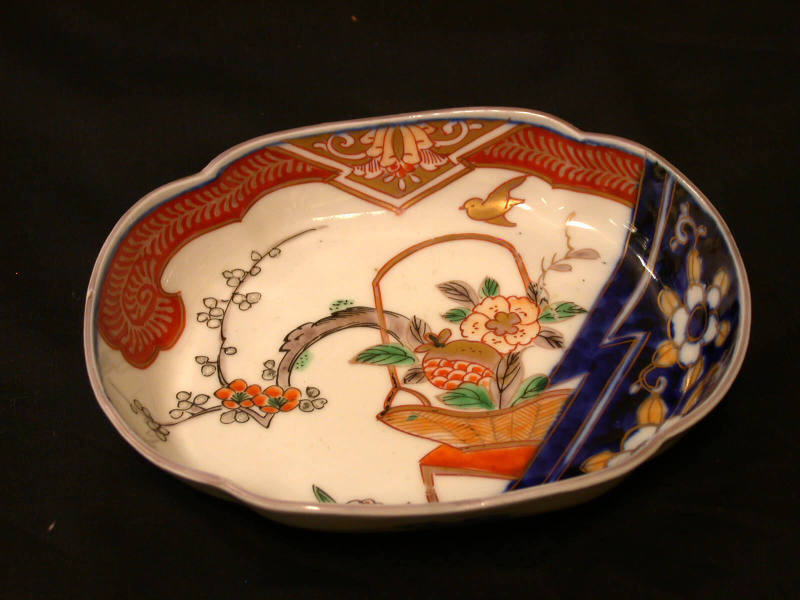 Dish with Floral Design