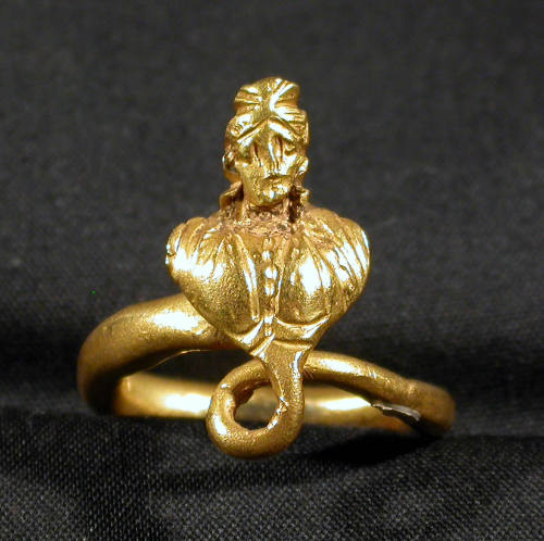 Ring: Bust of Jupiter Serapis