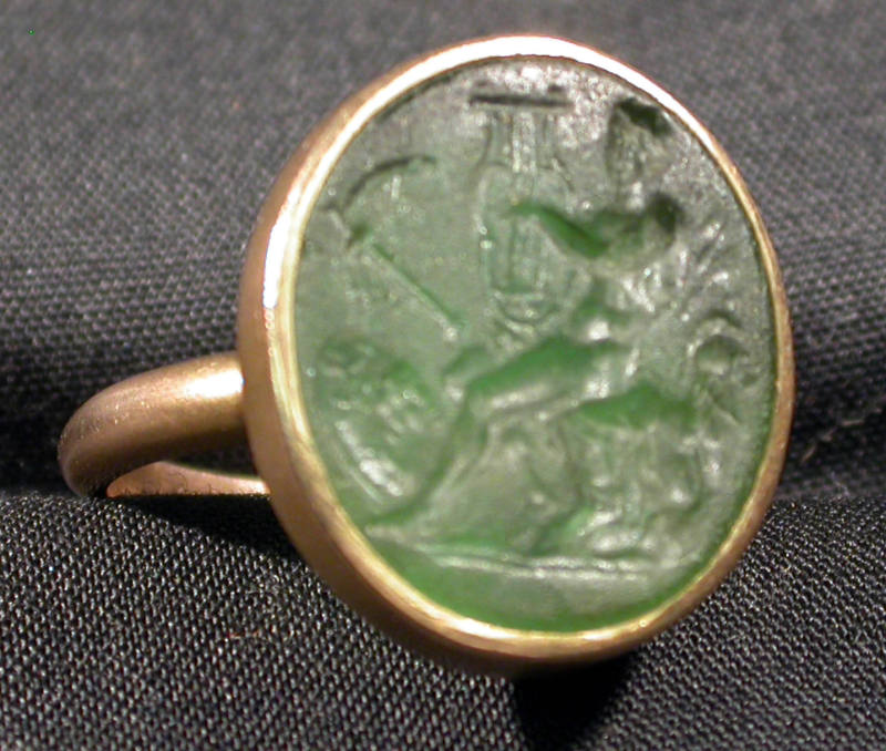 Ring: Intaglio of Achilles