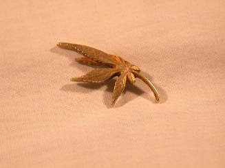 Menuki in the Form of a Maple Leaf