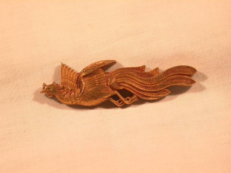 Menuki in the Form of a Ho-o in Flight