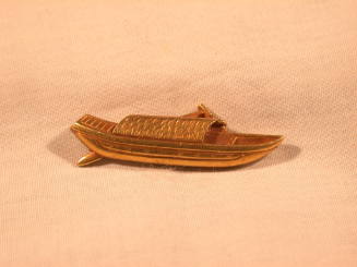 Menuki in the Form of Punt with Pole