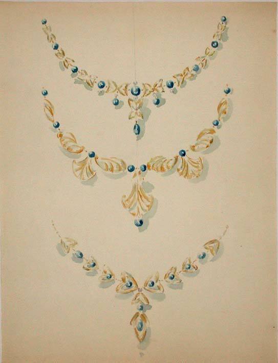 Design for Three Necklaces