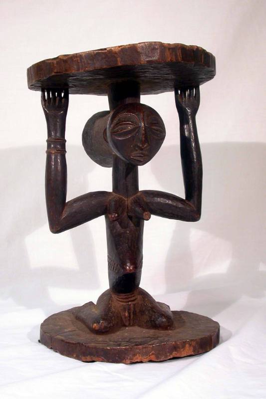 Caryatid Stool