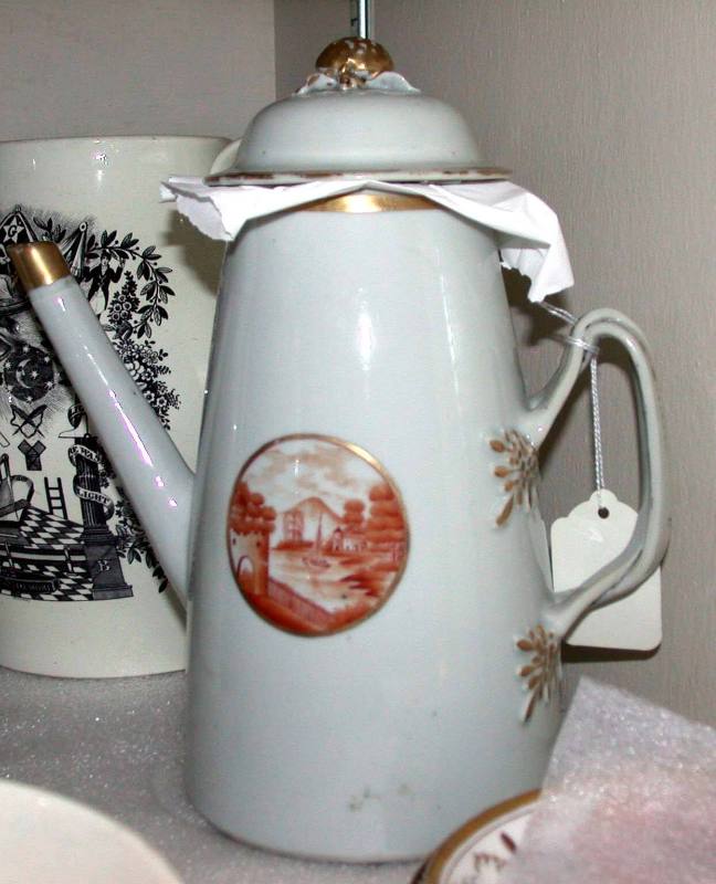 Coffee Pot with Cover