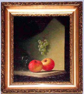 Still Life with Apples and Grapes