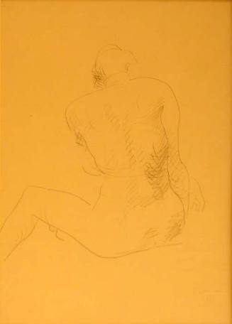 Seated Nude, Back View