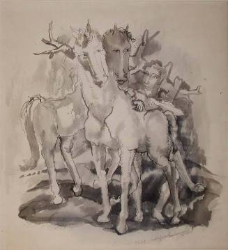 Man with Two Horses