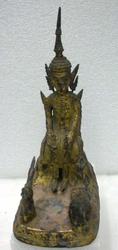 Buddha Enthroned