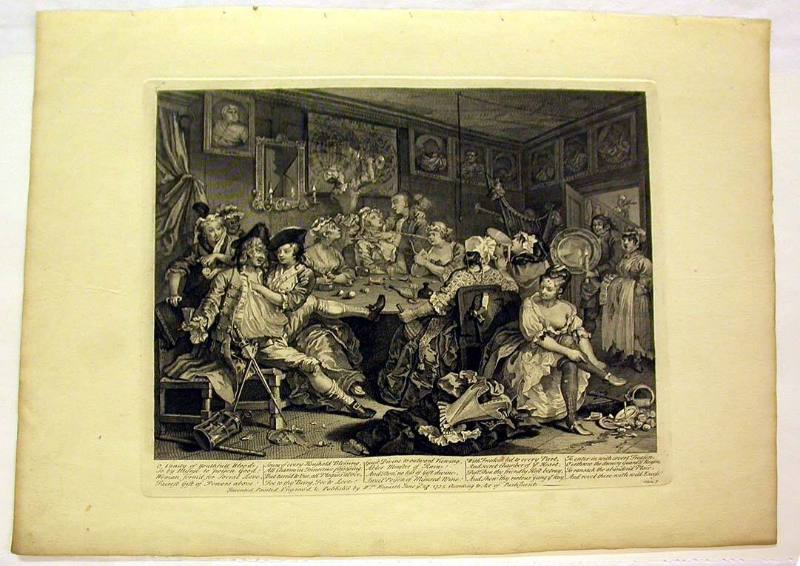 Plate 3: The Rake at the Rose-Tavern