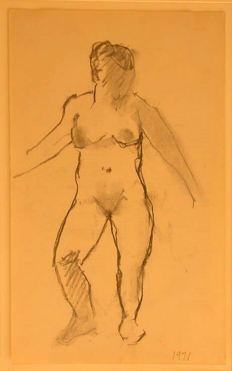 Untitled (Standing Nude Woman)