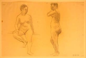 Untitled Study (Nude in Two Poses)