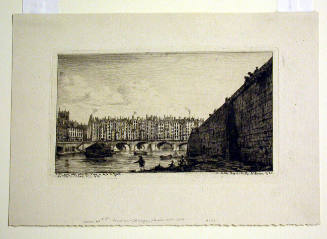 Pont-au-Change, Paris, vers 1784
