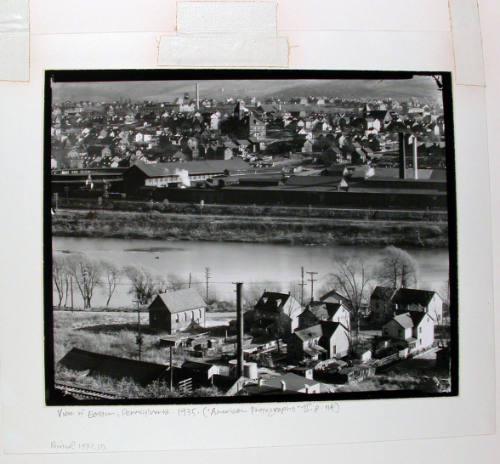 View of Easton, Pennsylvania, 1935