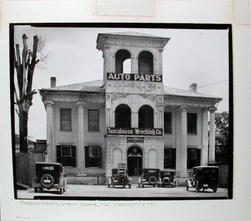 Tuscaloosa Wrecking Co., Alabama, 1936