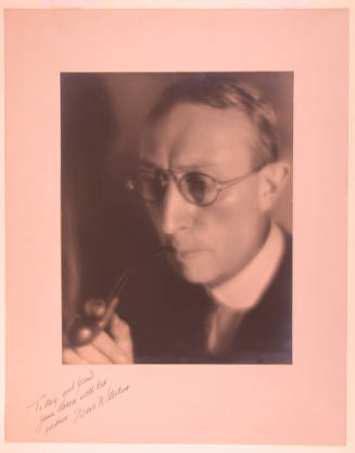 Self-portrait with Pipe