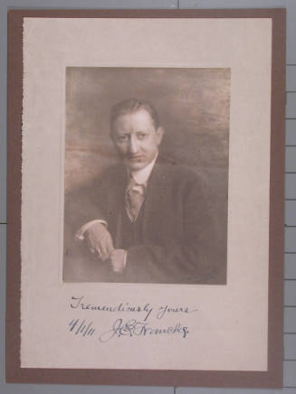 Portrait of  J. E. Francke