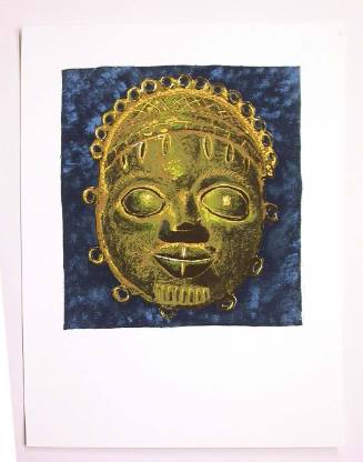 Benin Bronze Mask