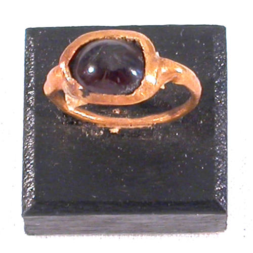 Child's Ring: Intaglio of a Butterfly