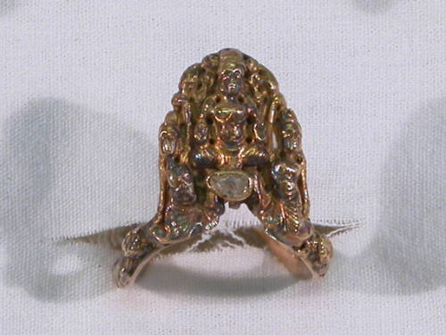 Marriage Ring: Siva and Attendant