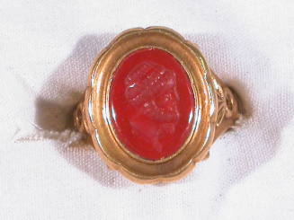 Ring with Intaglio of a Man