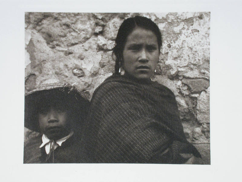 Young Woman and Boy, Toluca