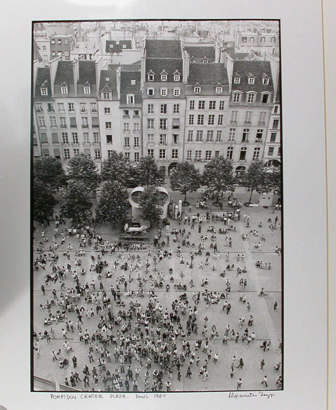 Pompidou Center Plaza, Paris