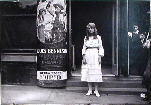 Movie Actress, Touro St., Newport, R.I. ca. 1910 by Marshall Hal