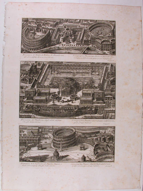 (3) Elevazion (maps of the Campus Martius in Roman times), plate XLVIII.