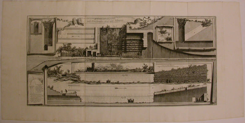 Dimostrazioni dell'Emissaro del Lago Albano, plate III