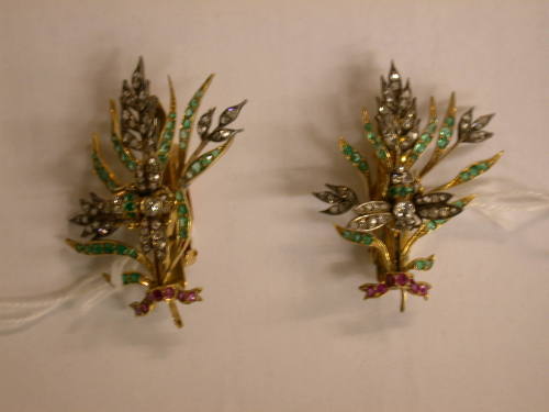 Floral Shaped Brooch