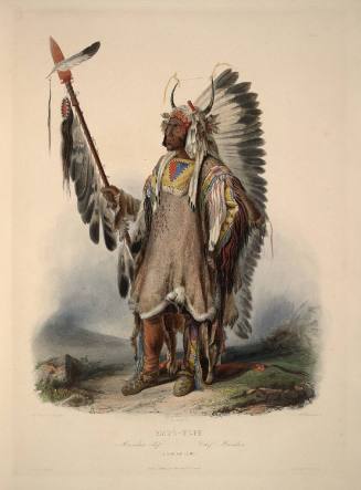 Mató-Tope, a Mandan chief