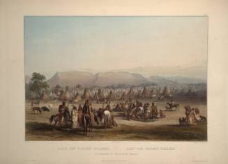 Encampment of the Piekann Indians