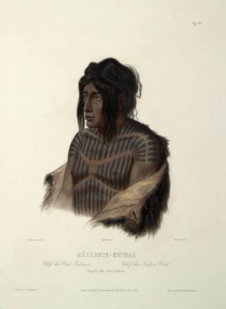 Mähsette-Kuiuab, Chief of the Cree--Indians