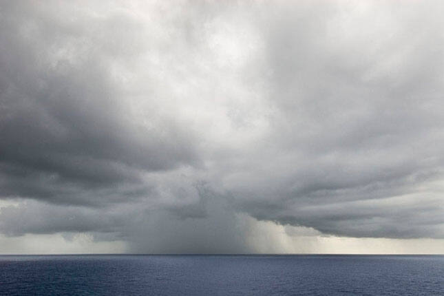 Sky, Rain and Sea #4579; Mexican Caribbean