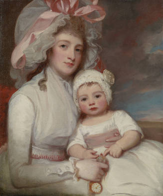 Portrait of Mrs Henry Ainslie (1761-1796), née Agnes Ford, with her son Henry (1786-1814)