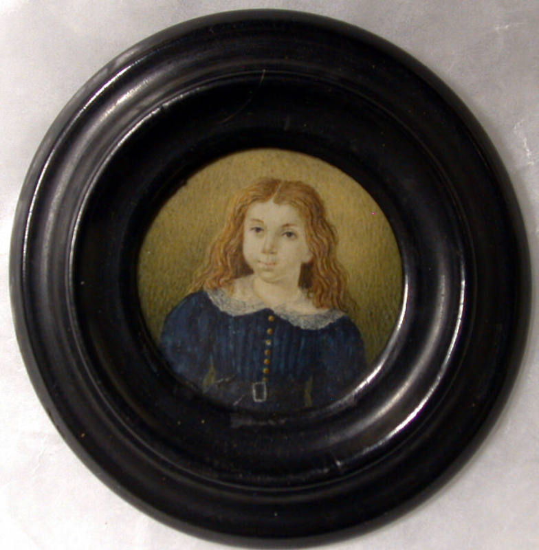 Miniature Portrait of a Young Boy