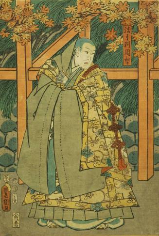 Actor Ichikawa Kodanji IV as Hōryō Ajari