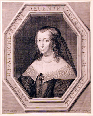 Anne d'Austriche Royne Régente de France et de Navarre