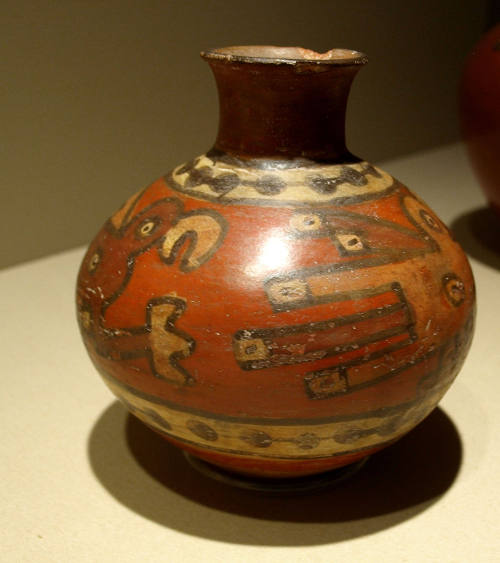 Jar With Wari-Style Condor