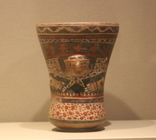 Libation Vessel with Modeled Female Figure